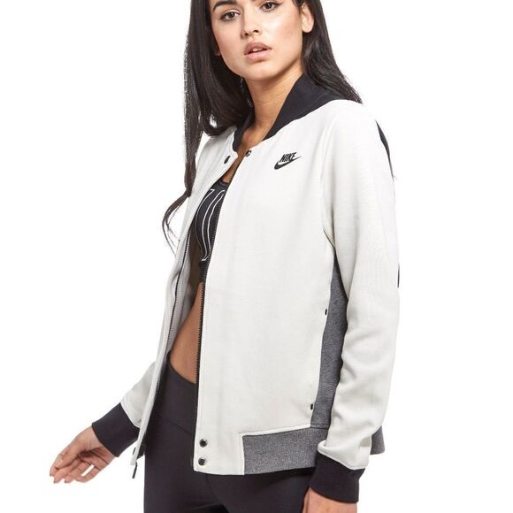 Nike Tech Fleece Destroyer Letterman Jacket - Picture 1 of 7